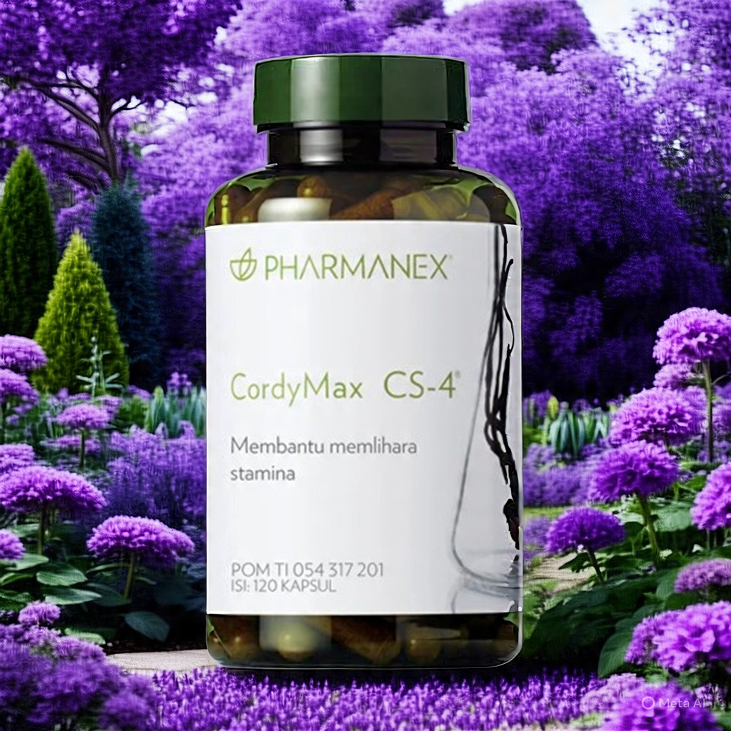 Nu Skin CordyMax Cs4 120 Caps Suplemen Cordyceps Tingkatkan Energi Stamina Daya Tahan Tubuh