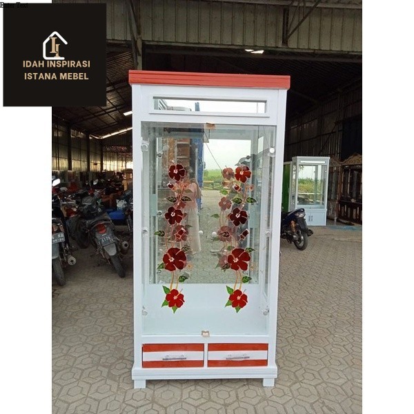 PROMO Lemari Hijab Lemari Gamis full gantungan 2 Pintu Minimalis termurah cirebon Brebes Kuningan Ma