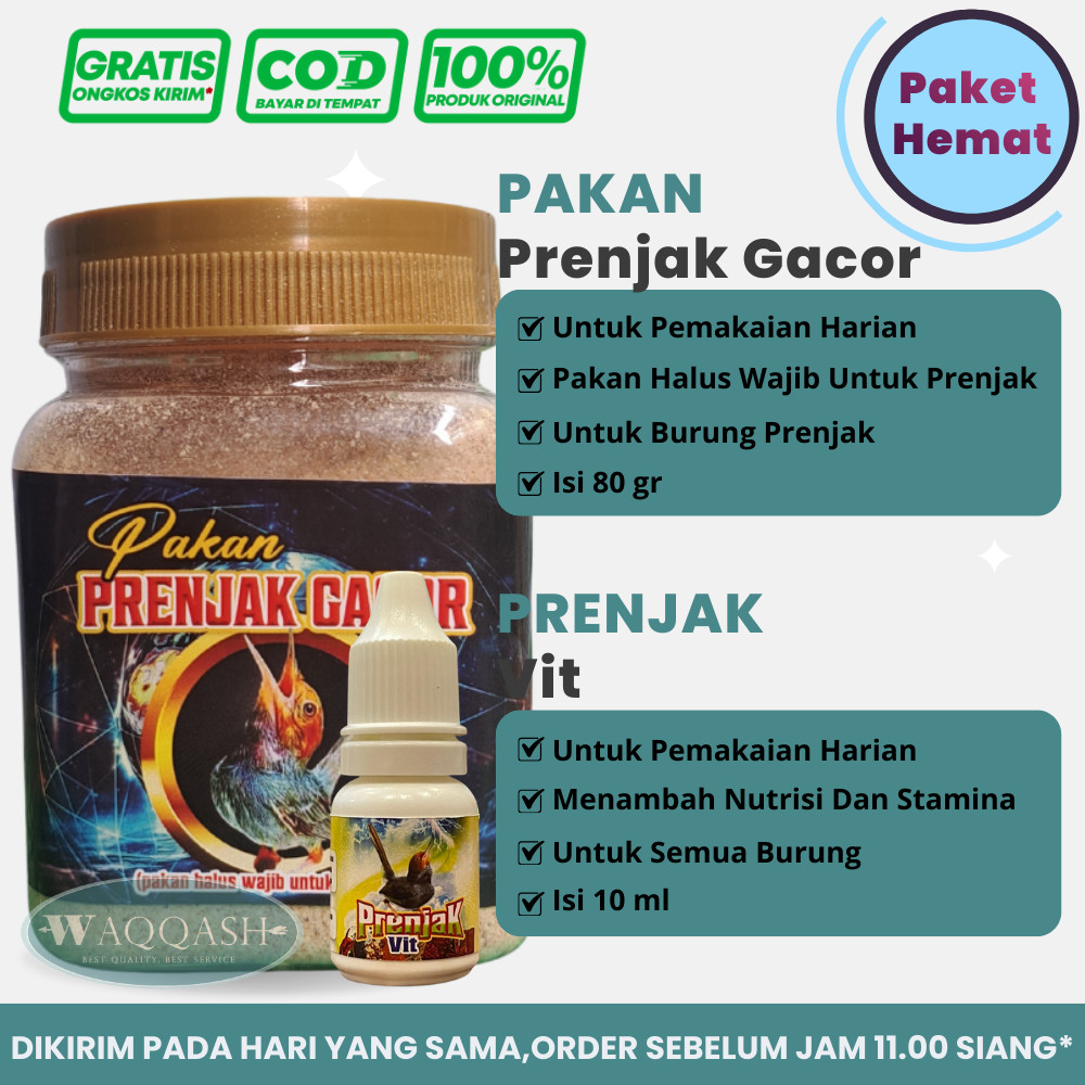 Paket Prenjak Gacor Seketika Vitamin Prenjak dan Pakan Prenjak Penggacor