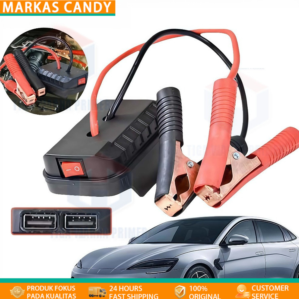 Starter jumper mobil portabel Starter jumper aki mobil Kotak jumper portabel baterai lithium Paket b
