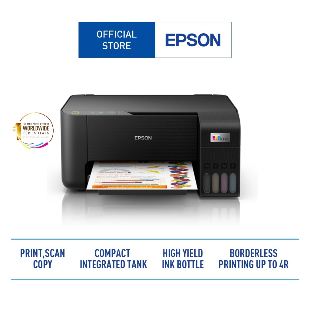 Printer Epson L3210, Infus All In One (Print Scan Copy) Pengganti Epson L3110 Printer Multifungsi Pr