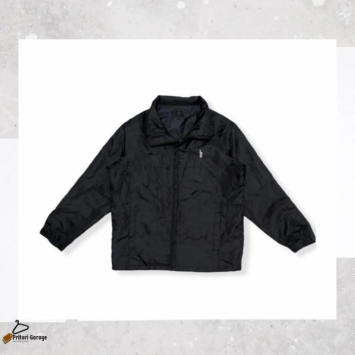 Windbreaker Puffer Jacket DJ Honda All Black Color "Vintage"