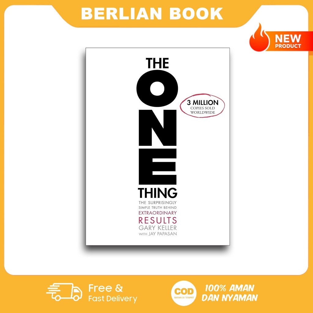 The ONE Thing by Gary Keller (English)