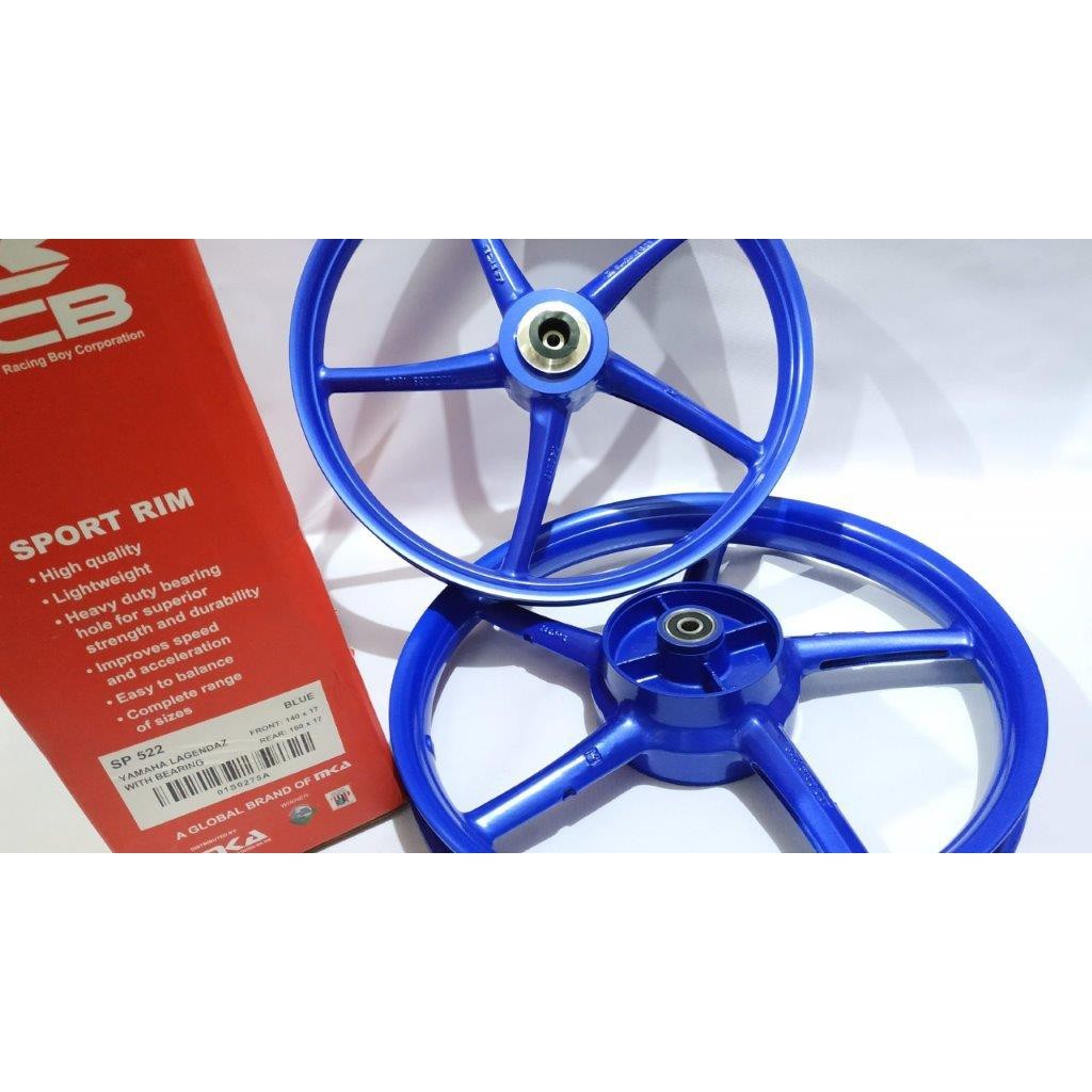 VELG RCB JUPITER Z - VEGA R NEW - JUPITER MX RCB SP 522 BIRU 140 - 160 RING 17