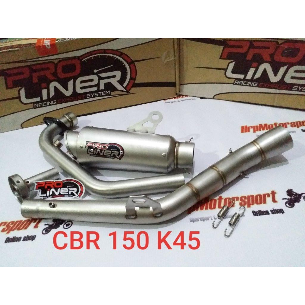 KNALPOT PROLINER HONDA CBR 150 R K45 ORIGINAL
