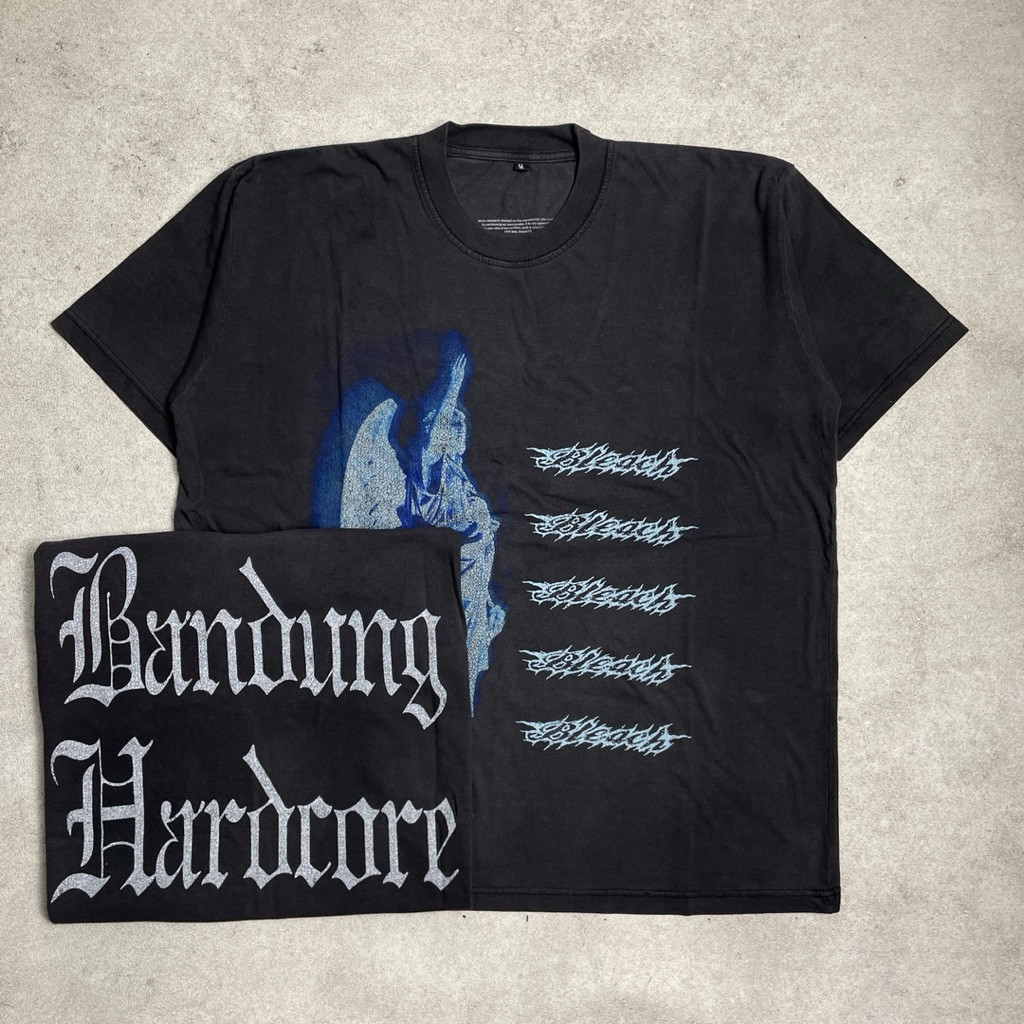 (COD) Bleach - Bandung HC | Tshirt Washed Vintage Original Merchandise