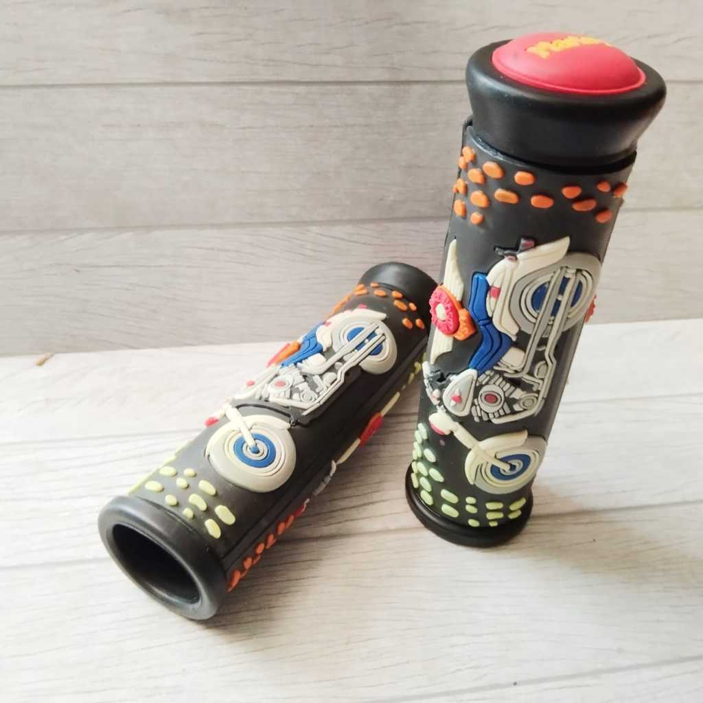 KARET STANG HANDGRIP STANG MOTOR VARIASI UNIVERSAL -NEW OLD STOCK- -NEW OLD STOCK-