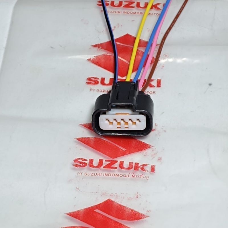 Soket kabel TPS pin 5 Suzuki Satria f fu GSX r shooter nex II address 115 125 150 asli