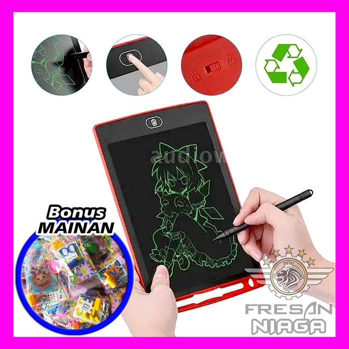 Papan Tulis Digital Anak Dewasa LCD Drawing Writing Magic Tablet Belajar Mainan - 8,5 inchi
