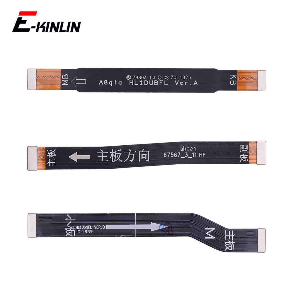 Kabel Fleksibel Konektor Layar LCD Papan Utama Motherboard Untuk HuaWei Y9 Y7 Y6 Prime Pro 2019 2018