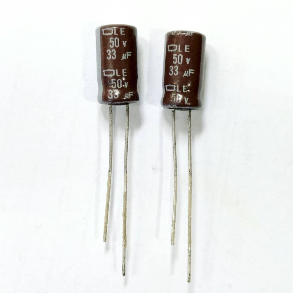 Elco 33 UF-50 V Capacitor 33uf 50 V