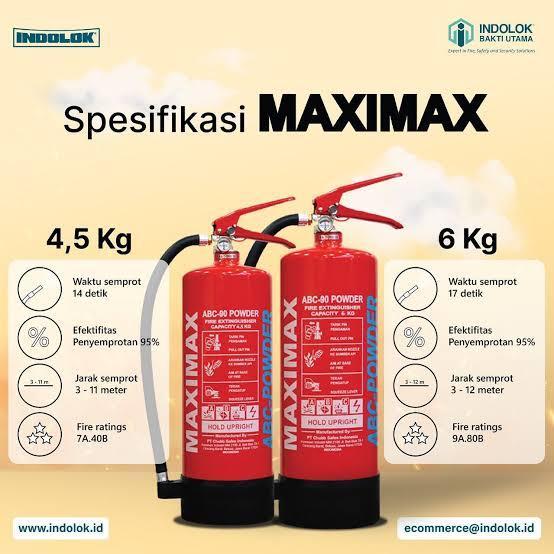 Apar Gunnebo 6kg Maximax ABC Powder Fire Extinguisher