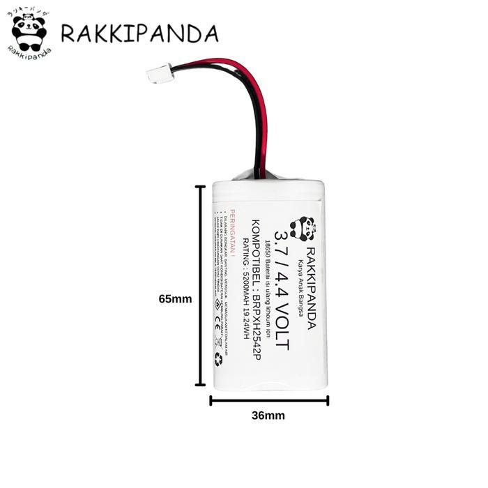 RakkiPanda Baterai Universal RC Radio Control / Speaker Active Soket XH 2.45 Putih 2 PIN - 3.7V - 4.