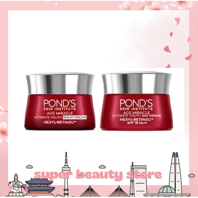 Ponds Age Miracle Day Cream / Night Cream