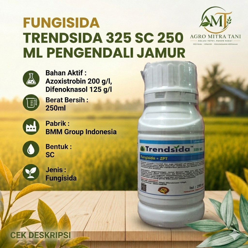 FUNGISIDA TRENDSIDA 325 SC 250 ML PENGENDALI JAMUR