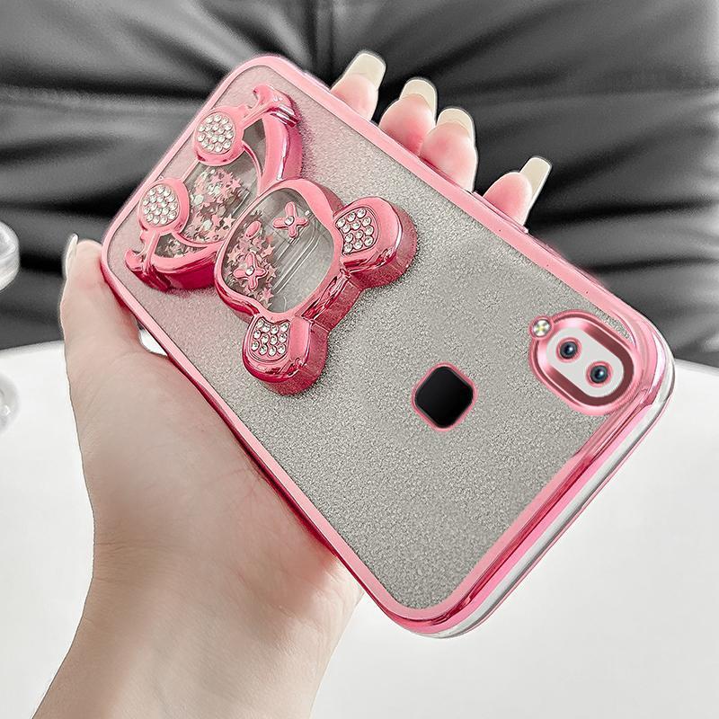 SoftCasing Case HP Silikon Casing Case Casing Untuk Vivo Y91 Y91i 1811 1816 1817 1820 Berkilau Berla