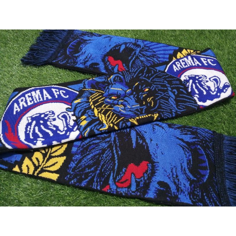Syal Rajut Arema 14Get Premium Benang Akrilik