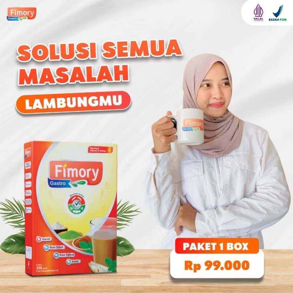 ( Pasti Ori ) Fimory Atasi Asam Lambung Gerd FIMORY GASTRO GERD MAGH - Fimory 250g Original