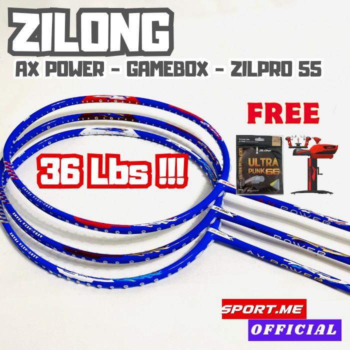ZILONG AXPower Gamebox 2023 ZILPRO 55 - Raket Badminton Zilong