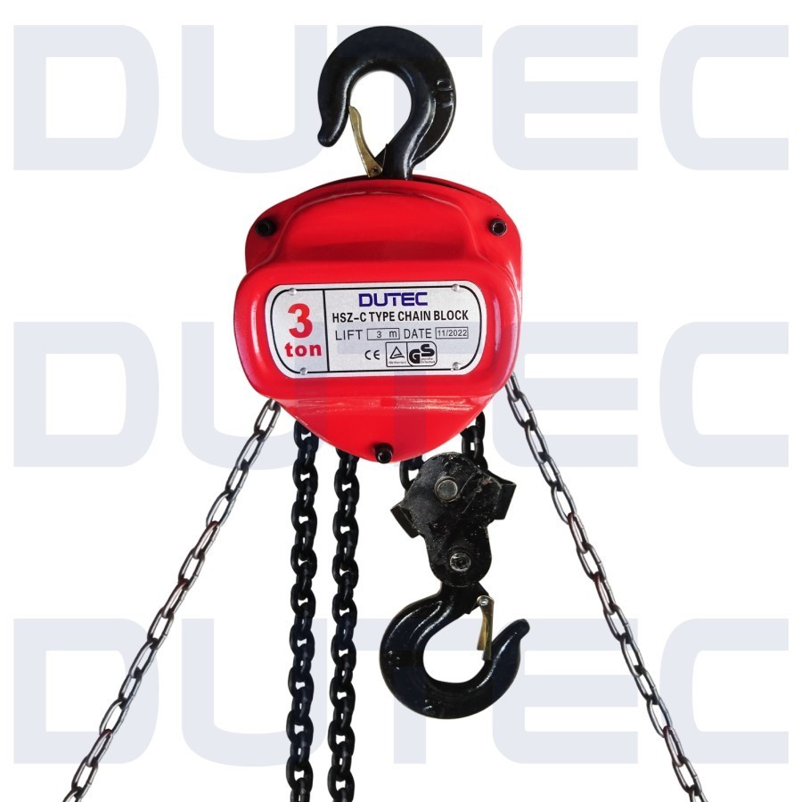 Katrol / Chain Block / Takel 3 Ton DUTEC
