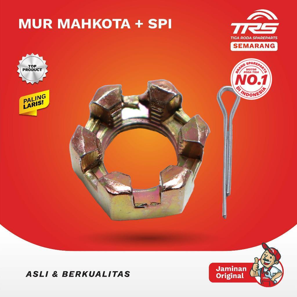 TRS Mur + Spi As Gearbox As Reduksi Viar Kaisar Tossa Nozomi Appktm Happy Roda 3 Spareparts Original