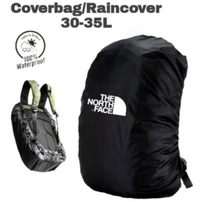 Rain cover 30L/cover bag daypack waterproof Outdoor - Hitam