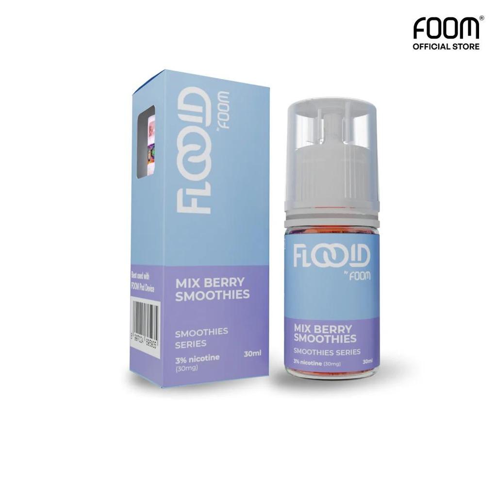 Liquid Vape Foom Flooid Mix Berry Smoothies Saltnic 30MG 30ML By Foom Lab