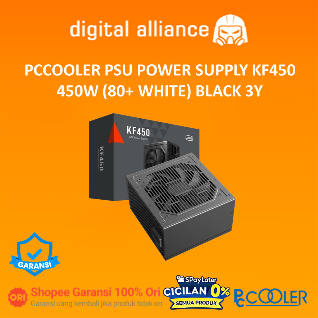 Power Supply PCCOOLER / PC COOLER KF450 - 450W 80+