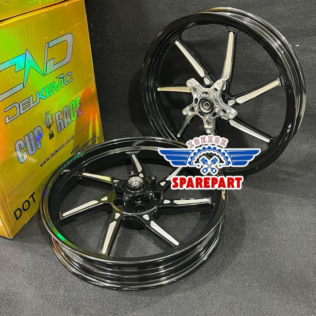 Velg Racing Delkevic X7 R15 OLD V2 / Pelek Delkevic R15 V2 OLD 250-17 & 300-17 Model Palang 7 Miring