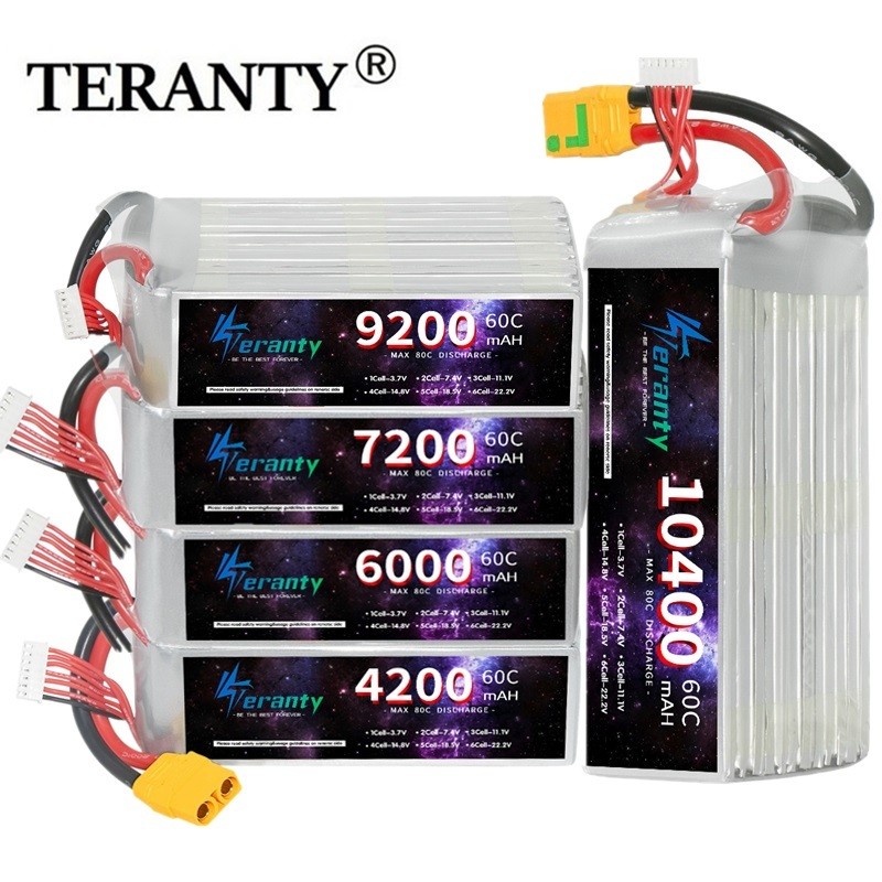 22.2V LIPO Battery RC Lipo 6S 1500mah 2200mah 2700mah 3000mah 4200mah 6000mah 6500mah 9800mah 10400m