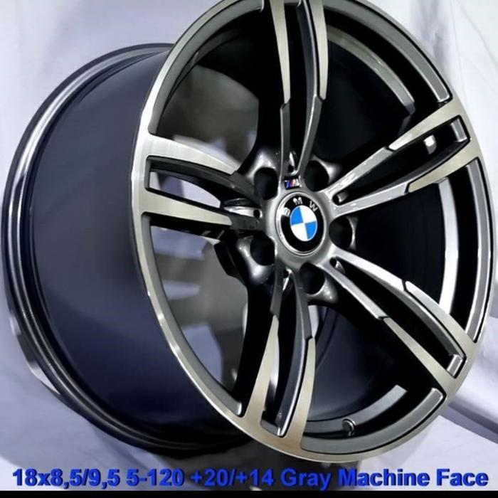 velg bmw M3 model 18 x 8.5/9.5 et 20/14
