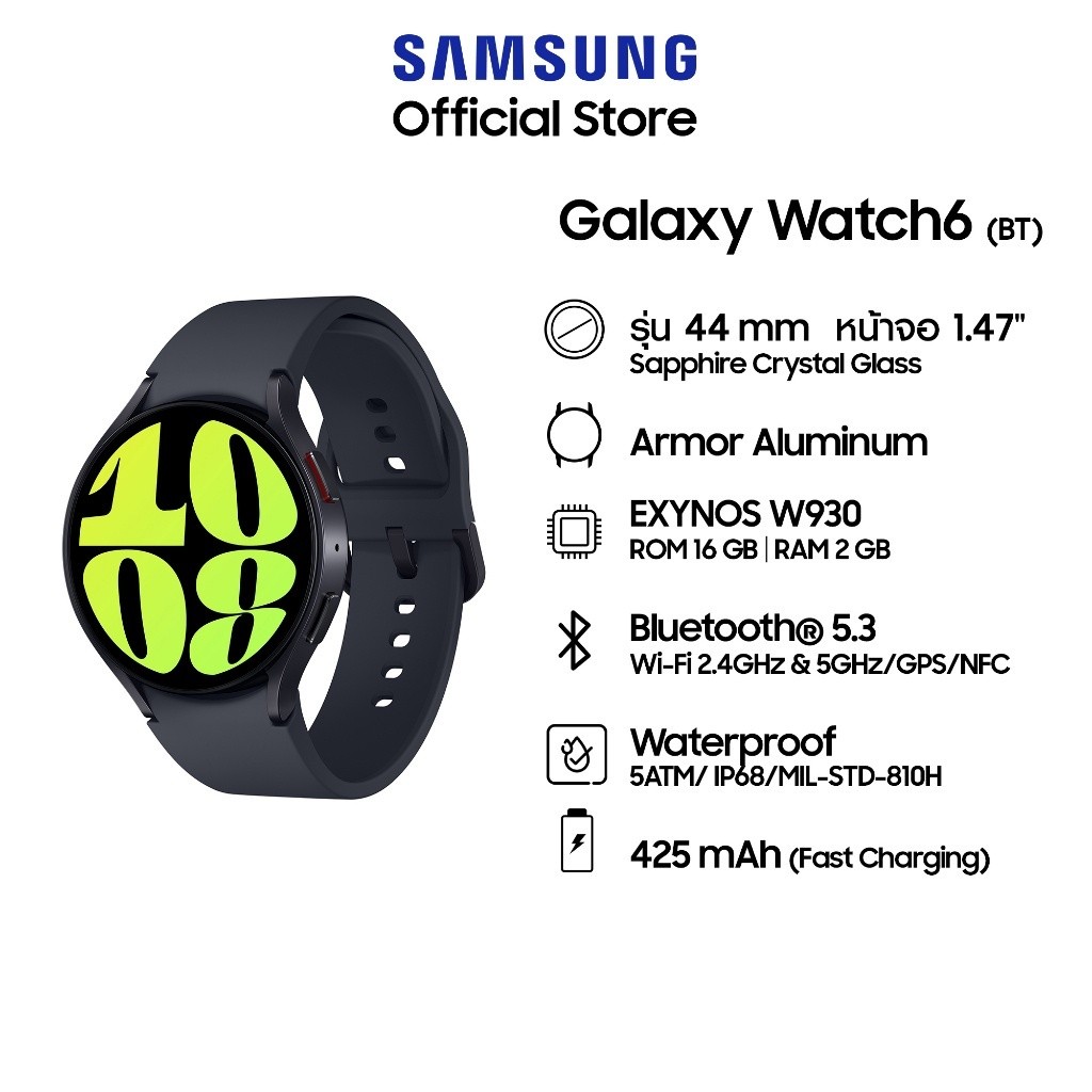 Samsung Galaxy Watch 6 (Bluetooth/Wifi) 40mm 44mm Smartwatch smart watch smartwatch pria  jam tangan