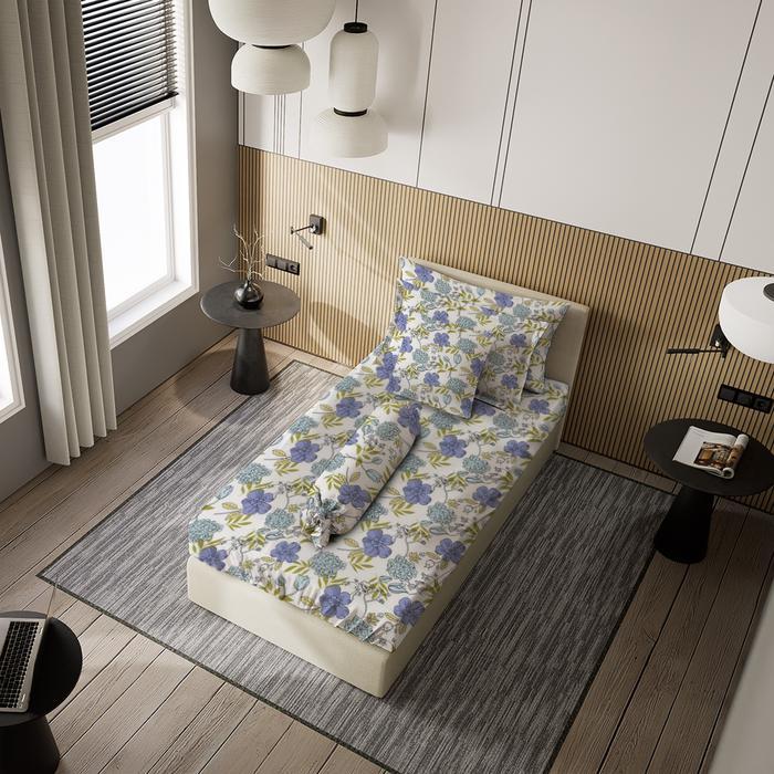 Sprei Nyenyak Botanical - 100x200x30 / 90x200x30 - 90x200x30