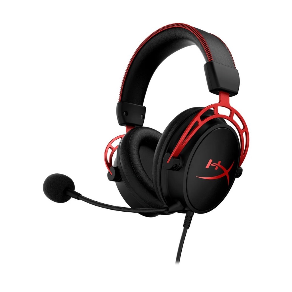 HyperX Cloud Alpha Wired Gaming Headset Noise-Cancelling Mic Stereo