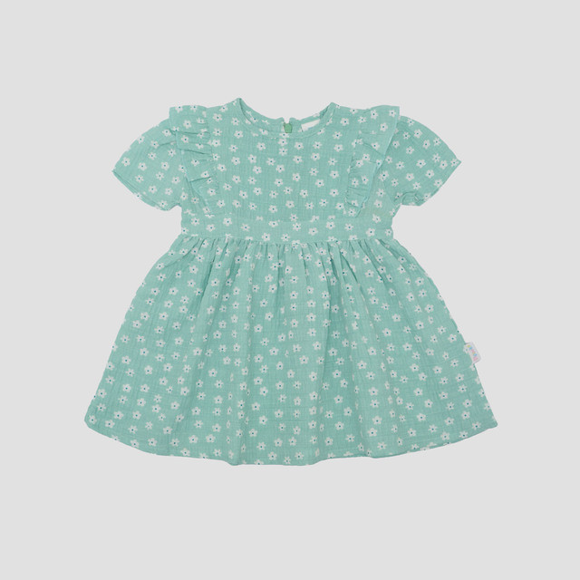 Pipiniko Crinkle Aop Flower Dress Bayi 121491575