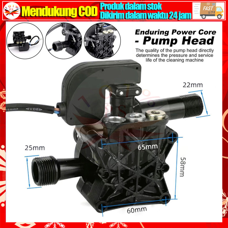 Body Head Pump Kepala Jet pump cleaner Casing Set Switch Otomatis Piston Jet Cleaner Kepala Pompa Pe