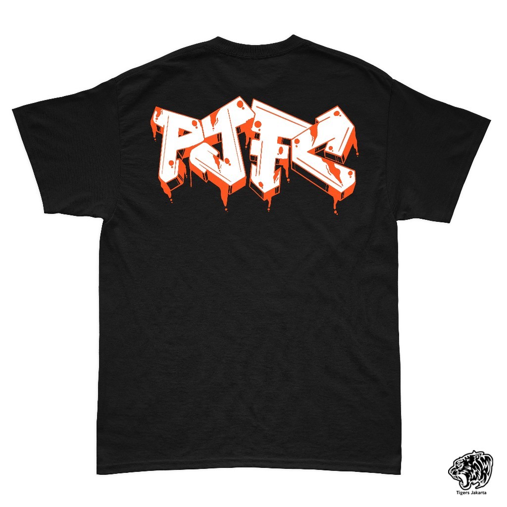 PJFC Graffiti Art x kaos PJFC x Tigers Jakarta x Persija Jakarta x Tshirt Jakarta