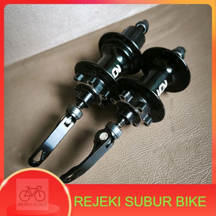 Hub freehub ION bearing depan 20 H belakang 24 h disk brake jangkrik sepeda lipat roadbike MTB commu
