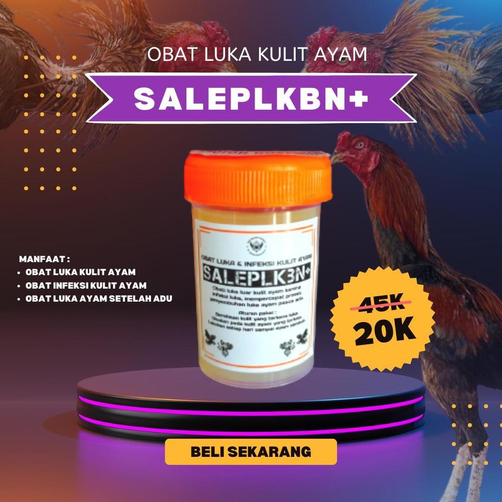 SALEP LKBN+ -Obat Salep Untuk Luka Luar Pada Ayam, Antibiotik Dan Anti Infeksi - BN