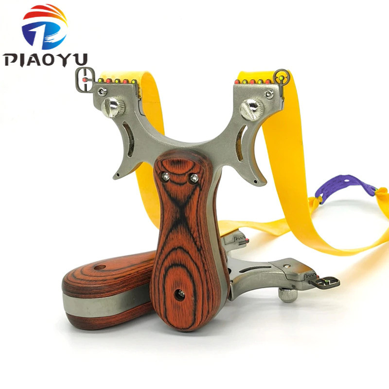 NV1 Piaoyu Ketapel Stainless Steel Slingshot Hunting Catapult - P1125