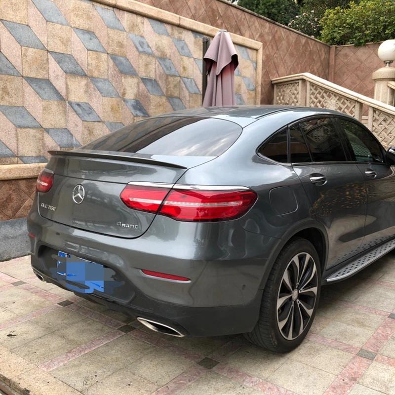 For Mercedes-Benz GLC Coupe GLC200 GLC300 GLC260 GLC43  2016 2017 ABS Plastic Unpainted Rear Trunk W