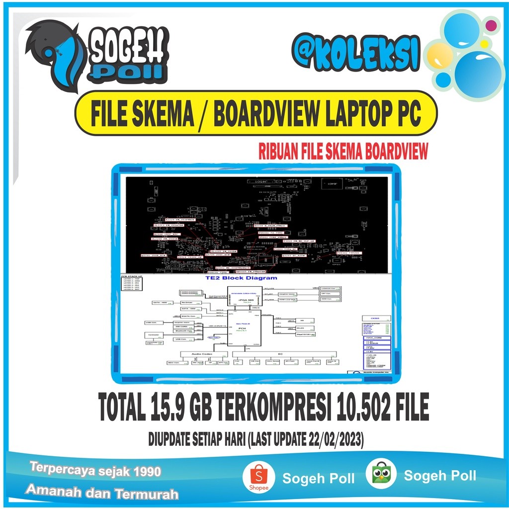HDD 320GB + SCHEMATIC DAN BOARDVIEW LAPTOP PREMIUM KUMPULAN RIBUAN SKEMA MEREK DAN TIPE LAPTOP UNTUK