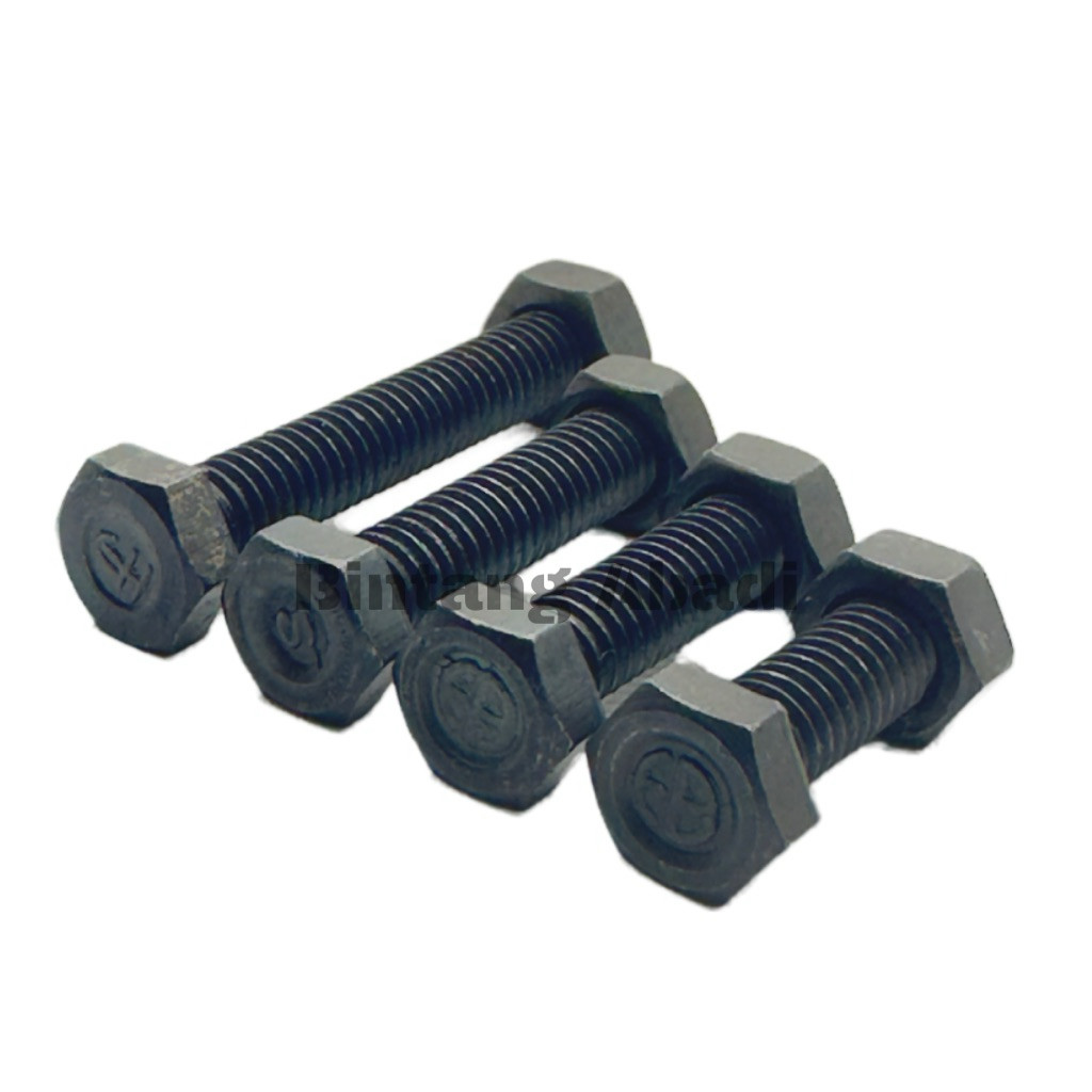 Baut Mur NC/UNC 7/16 inch Kunci 16 / Baut Hitam NC 7/16" / Baut Mur Hitam 7/16" Drat Kasar