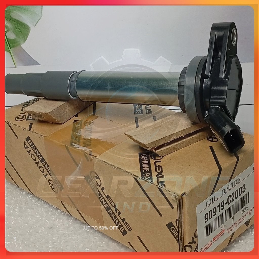 Coil Koil Toyota Corolla Matric Prius V1.8L Original Denso 90919-C2003 TOYOTA DENSO
