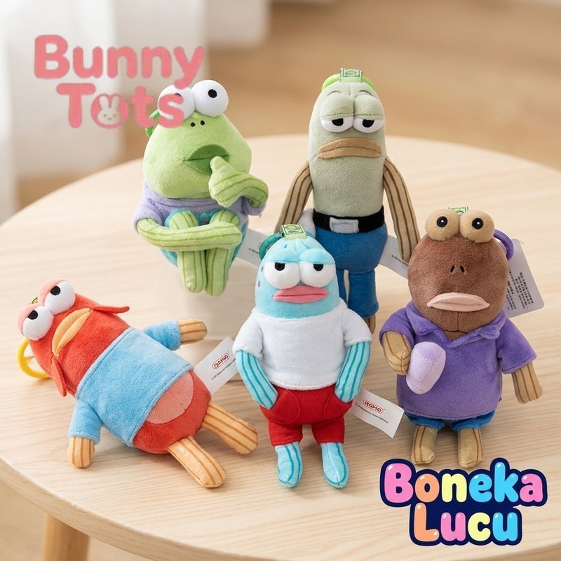 gantungan kunci boneka ikan nemo plush lucu gantungan tas mini lembut koleksi hadiah unisex