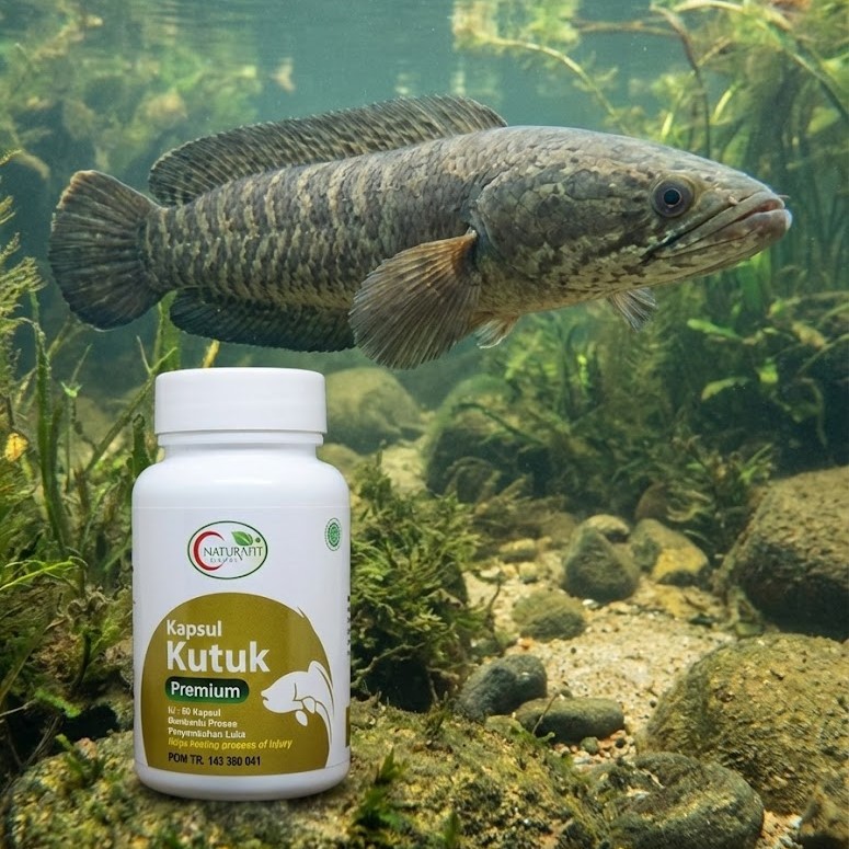 Kapsul Kutuk Ikan gabus Obat efektif untuk Luka Diabetes pasca operasi caesar