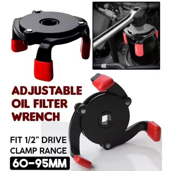 Dikirim dlm 24jam kunci pembuka filter oli mobil 60 -100 MM 3 Kaki COD