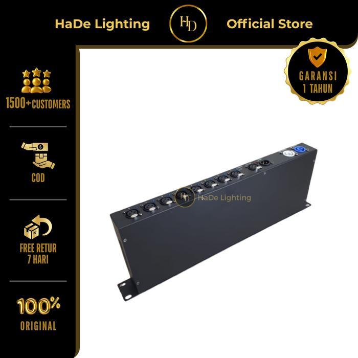 Splitter DMX Lighting 8 Channel - Spliter DMX 8 Channel Lighting