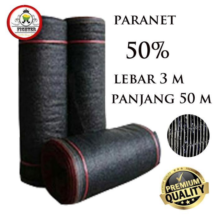 Paranet 50% lebar 3 m Rol / shading net / jaring tanaman