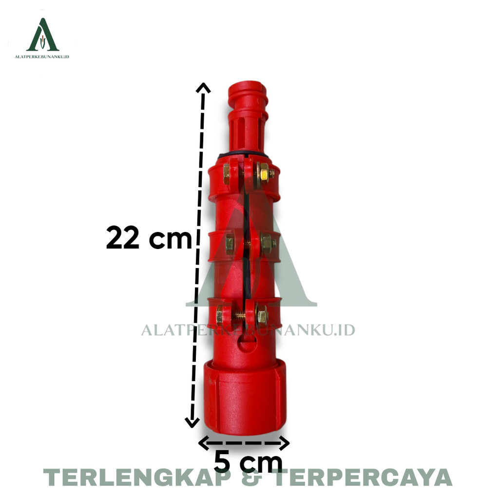 KLEM FIBER EGREK SAWIT SENTER WARNA MERAH TERMURAH (ALATPERKEBUNANKU.ID)